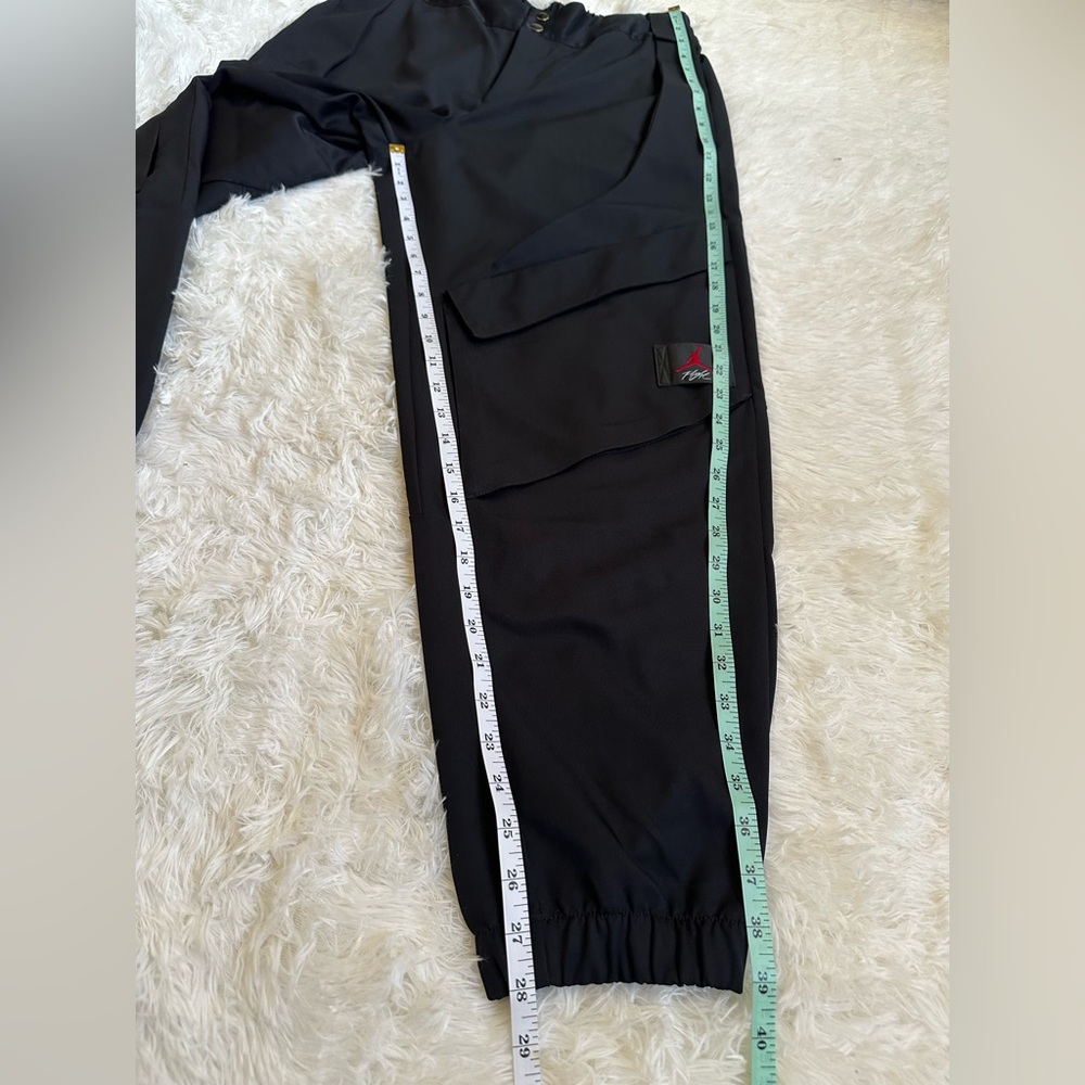 Nike Jordan Flight Joggers Cargo Baggy pants Men’s L Sports Casual Embroidered - Picture 10 of 16